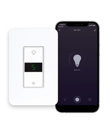 Смарт-диммер Jonathan Y с Wi-Fi и приложением, белый