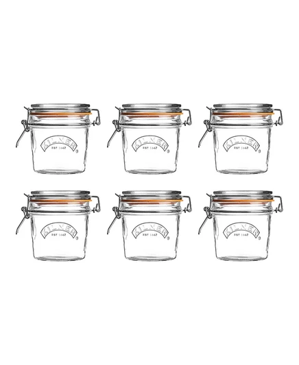 Круглые банки с зажимом Kilner, 350 мл, прозрачные