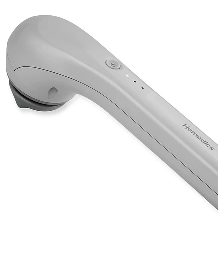 Ручной вибрационный массажер Homedics с длинной ручкой, серый