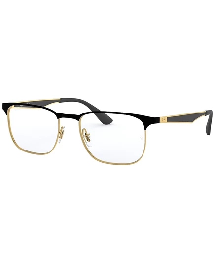 Мужские очки Ray-Ban RX6363 квадратные, черные