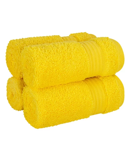 Лицевые полотенца American Soft Linen Bekos, желтые