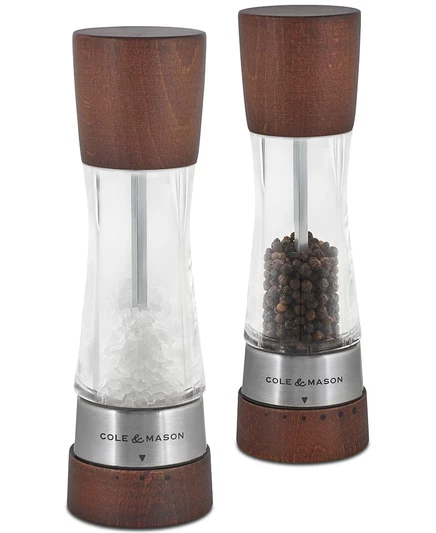 Подарочный набор мельниц для соли и перца Cole & Mason Derwent Forest Wood коричневый