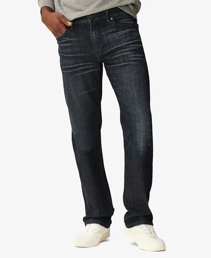 Мужские джинсы Lucky Brand 363 Straight Coolmax, синие (2)