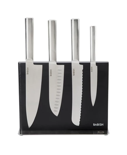 Набор ножей Babish 5 пр., немецкая сталь, магнитная подставка