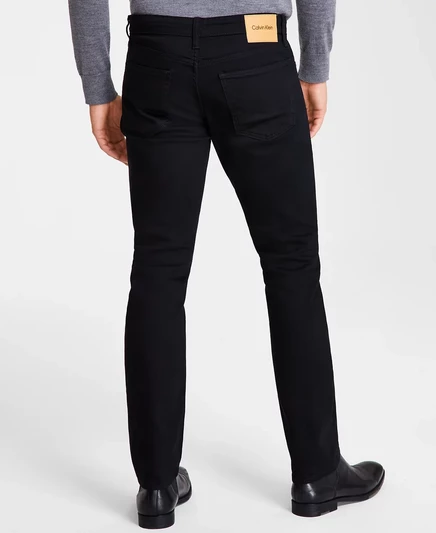 Мужской комплект Calvin Klein (куртка, футболка, джинсы), черный
