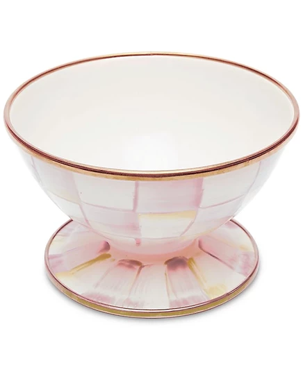 Миска для мороженого Mackenzie-Childs Rosy Check