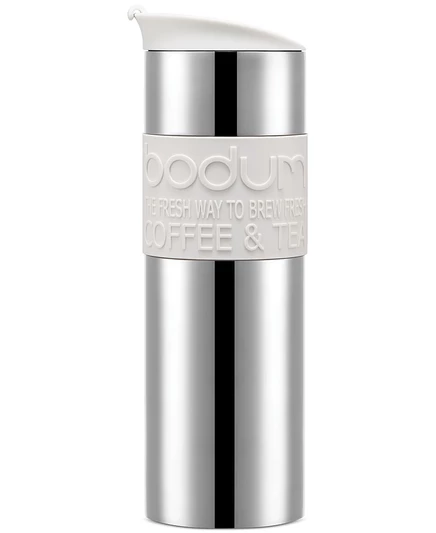 Термокружка Bodum 590 мл из нержавеющей стали, белая
