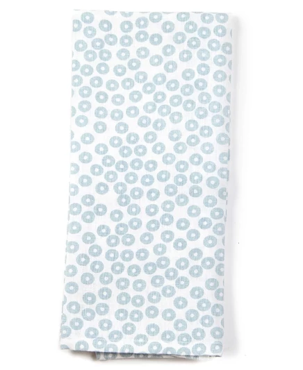 Кухонное полотенце Coton Colors Iris Blue Pip, синее