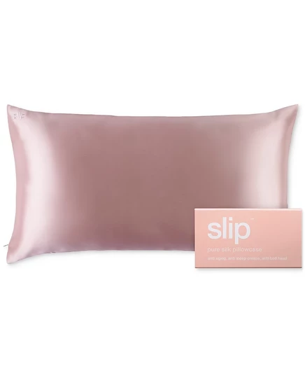 Наволочка Slip Pure Silk King 51×92 см, розовая