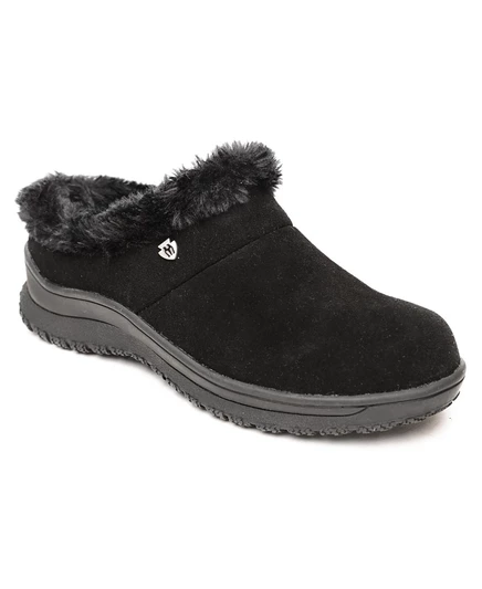 Женские слипоны Minnetonka Emerson из замши, черные