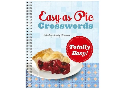 Книга кроссвордов «Easy as Pie» Стэнли Ньюман, 96 стр.
