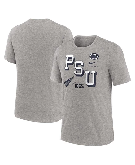 Мужская футболка Nike Penn State Nittany Lions, серая