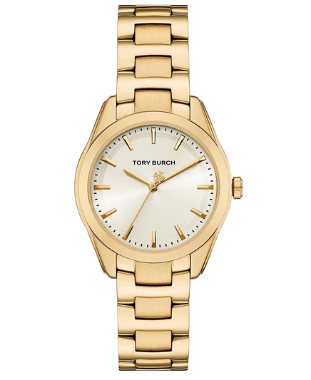 Женские часы Tory Burch The Miller, 34 мм, золотистые