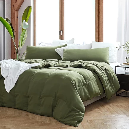 Комплект одеяла Coma Inducer Snorze Cloud Twin XL, зеленый