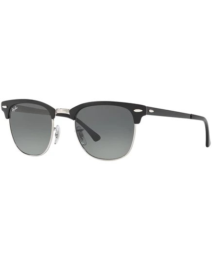 Унисекс солнцезащитные очки Ray-Ban RB3716 Clubmaster Metal, черные