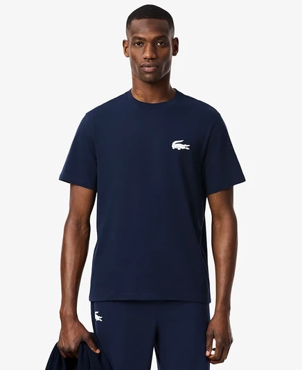 Мужская ночная футболка Lacoste, синяя