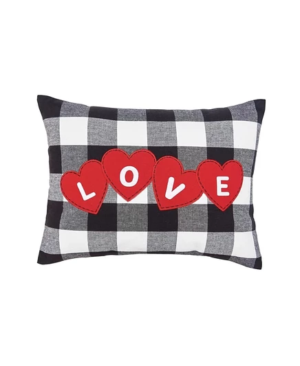 Декоративная подушка C & F Home «Love» с вышивкой 30×40 см