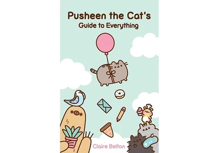 Книга Pusheen the Cat's Guide to Everything, мягкая обложка, белая