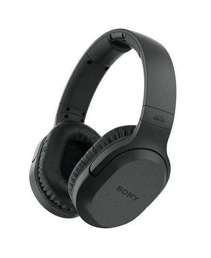 Беспроводные накладные наушники для домашнего кинотеатра Sony WH-RF400 (черные) black