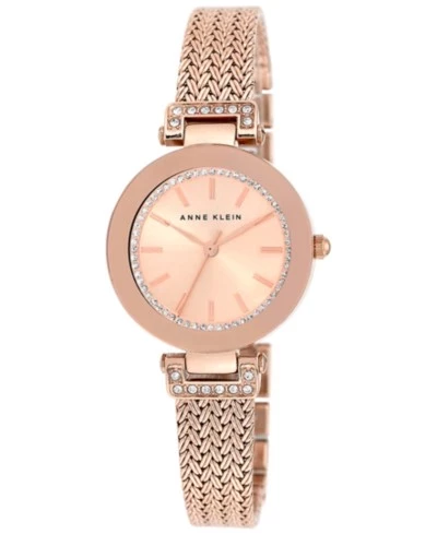 Женские часы Anne Klein AK-1906RGRG 30 мм, розовое золото