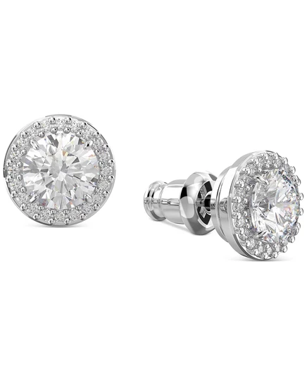 Женские серьги-кнопки Swarovski Constella Pavé, серебристые