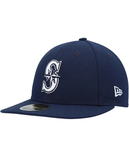 Мужская кепка New Era 59FIFTY Seattle Mariners, синяя