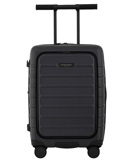 Чемодан Scotch & Soda Tilburg 22″ ручная кладь, черный