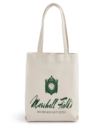 Холщовая сумка с логотипом Marshall Field от Dani Accessories, эксклюзивная для Macy's