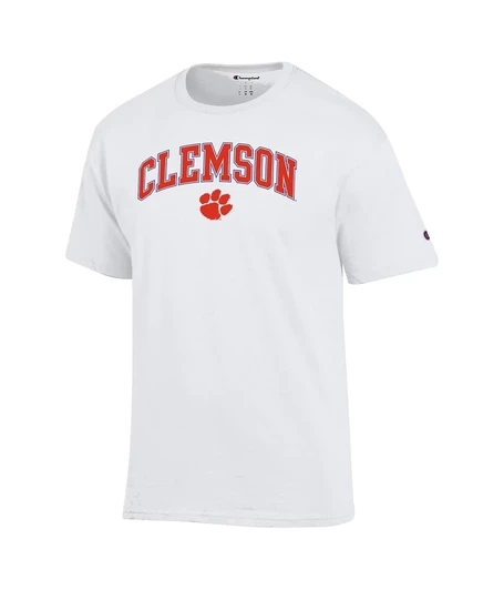Мужская футболка Champion Clemson, белая