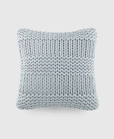 Декоративная подушка ienjoy Home Chunky Knit 50×50 см, синяя