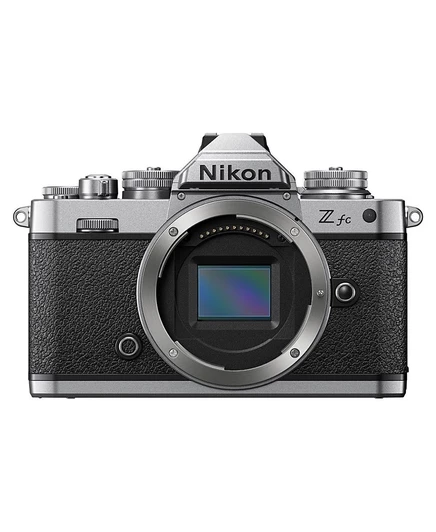 Беззеркальная камера Nikon Z fc DX‑формат, серебристая
