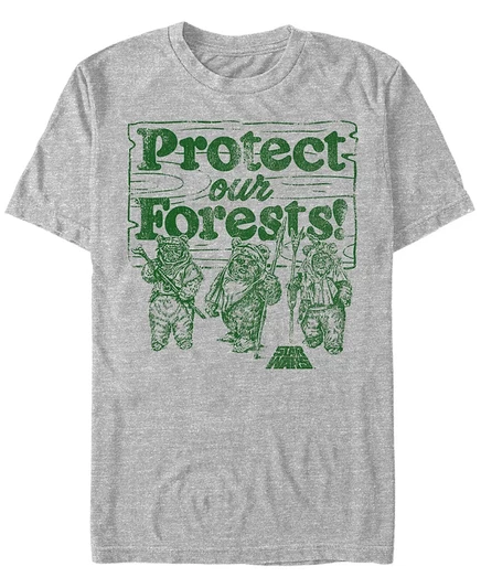 Мужская футболка Fifth Sun Star Wars Ewoks, серая