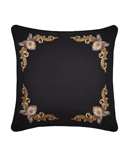 Декоративная подушка Royal Court Calabria 46×46 см, черная