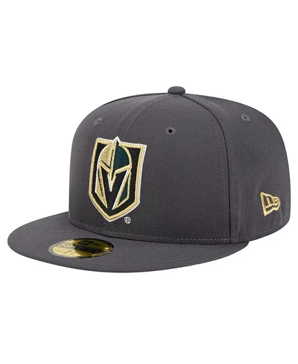 Мужская кепка New Era 59FIFTY Vegas Golden Knights, антрацитовая