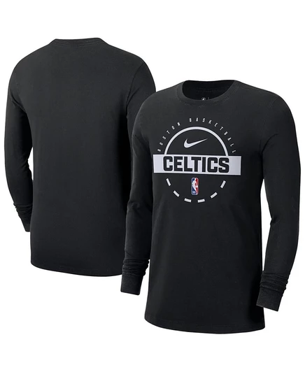 Мужской лонгслив Nike Boston Celtics Authentic, черный