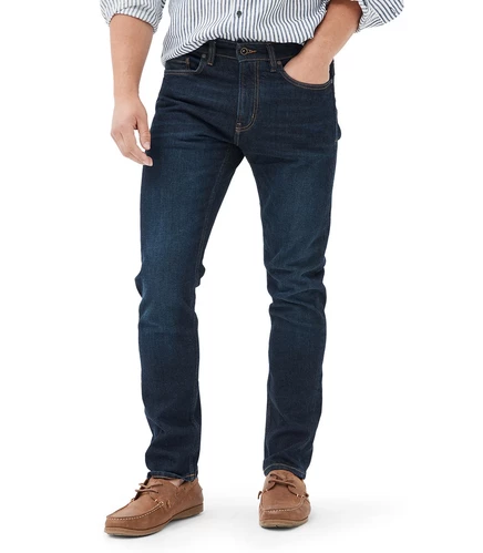 Мужская прямая итальянская джинсовая ткань Sutton от Rodd & Gunn dark blue