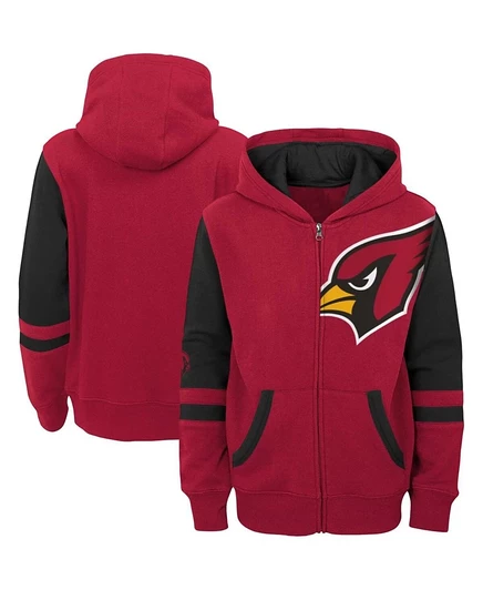 Мальчиковая худи Outerstuff с логотипом Cardinals, красная