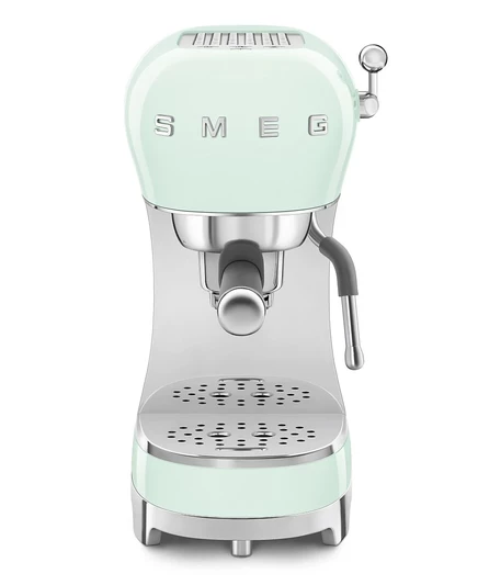 Ручная кофемашина Smeg 50s Retro, зеленая