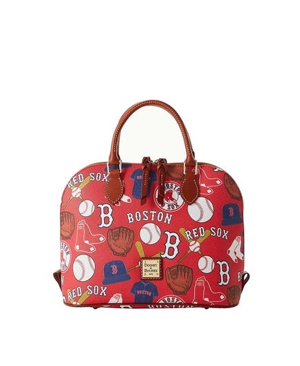 Сумка Dooney & Bourke Game Day Zip Boston Red Sox, красная