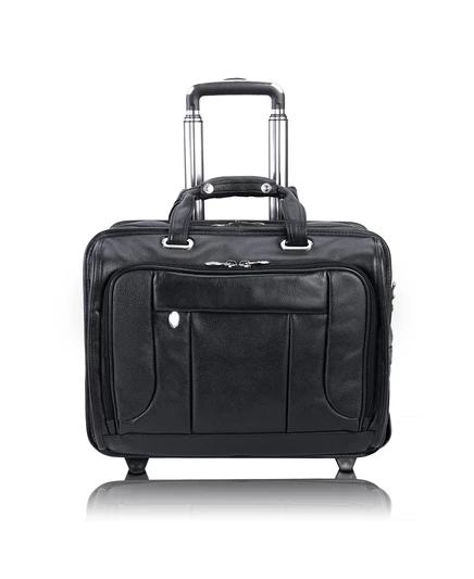 Унисекс кейс McKlein West Town 15″ с колесами, черный