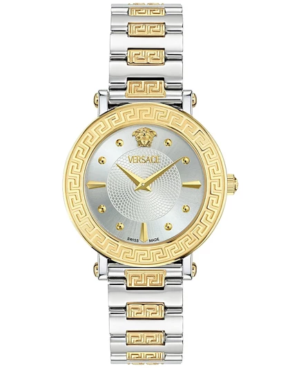 Женские часы Versace Greca Sphere 35 мм, двухцветные