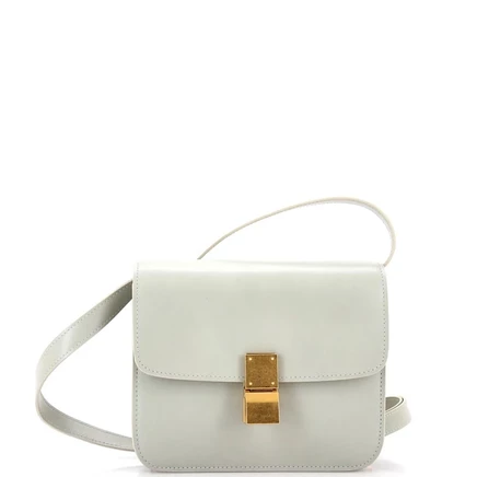 Женская сумка Pre-Owned Celine Teen Classic Box, белая