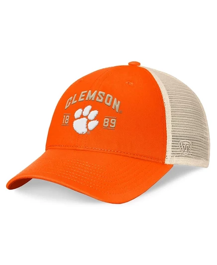 Мужская кепка Top of the World Heritage Waylon Clemson Tigers, оранжевая