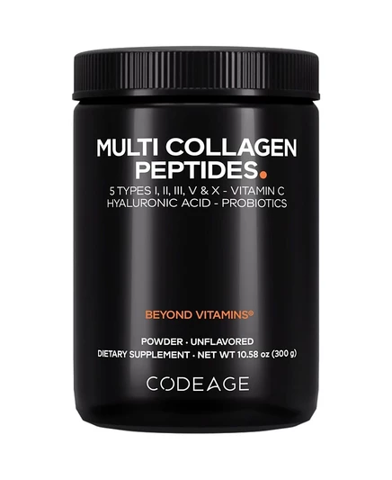 Коллаген Codeage Multi Collagen + Probiotics 300 г, белый
