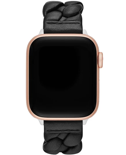 Женский ремешок Kate Spade New York кожаный для Apple Watch, черный