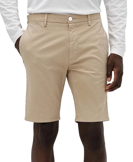Мужские шорты Hugo Boss David222SD узкие, бежевые