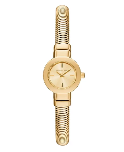 Женские часы Gramercy Michael Kors с двумя стрелками золотистого цвета из нержавеющей стали, 21-миллиметровое золото