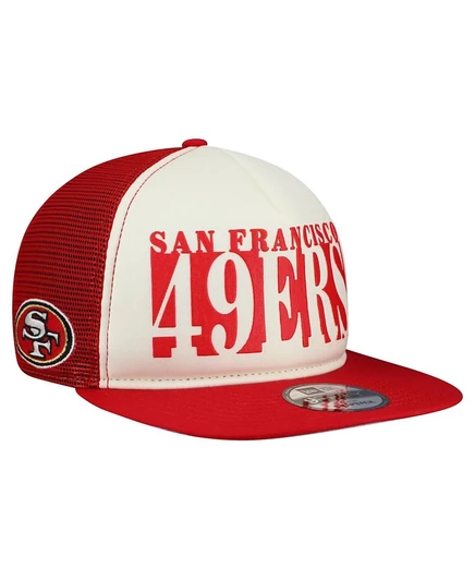 Мужская кепка New Era 9FIFTY A-Frame 49ers, белая