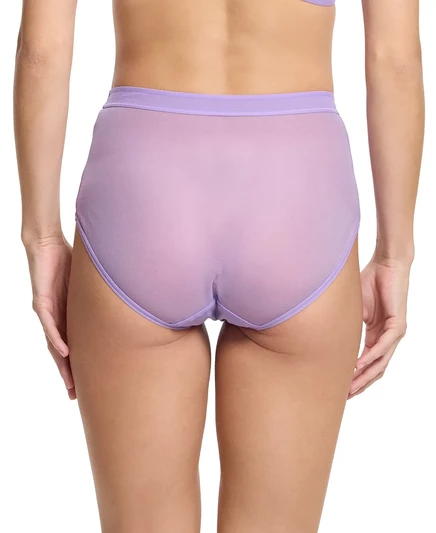 Женский сетчатый французский бриф Hanky Panky с высоким вырезом grape juice purple