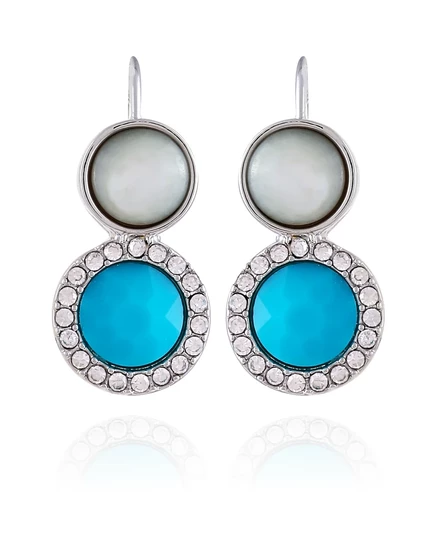 Женские подвесные серьги T Tahari Summer Chic, серебристые